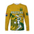 (Custom Text And Number) South Africa Cricket Long Sleeve Shirt Go Proteas Unique Style - Wonder Print Shop