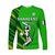 (Custom Text And Number) Pakistan Cricket Long Sleeve Shirt Go Shaheens Simple Style - Wonder Print Shop