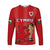 (Custom Text And Number) Wales Football Long Sleeve Shirt Cymru Champions World Cup 2022 - Wonder Print Shop