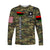 military-of-african-americans-long-sleeve-shirt-flag-simple-style