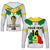 (Custom Text And Number) Senegal Football Long Sleeve Shirt Champions WC 2022 - Wonder Print Shop