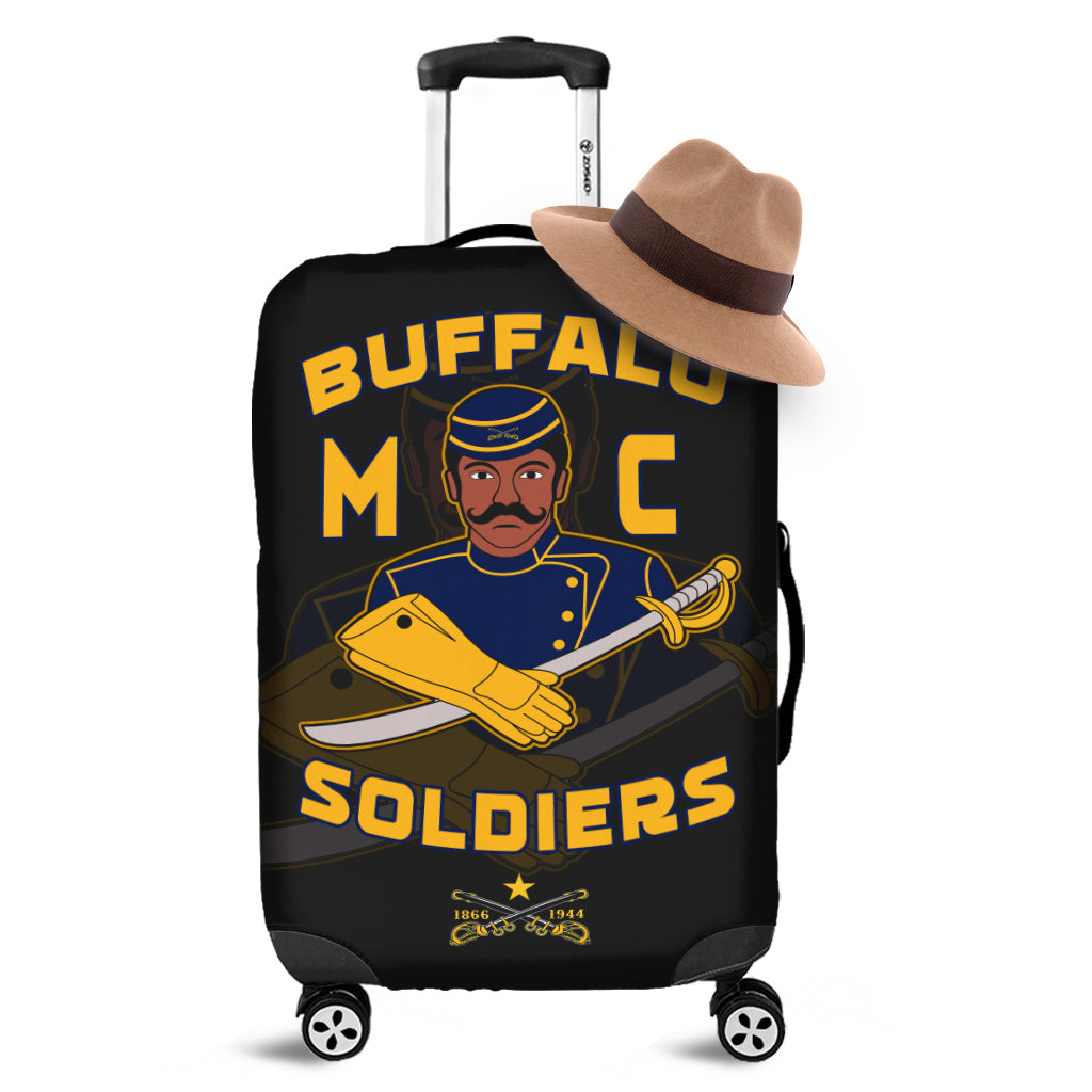 Buffalo Soldiers Luggage Covers BSMC Club Adore Motorcycle Ver.01 LT13 - Wonder Print Shop