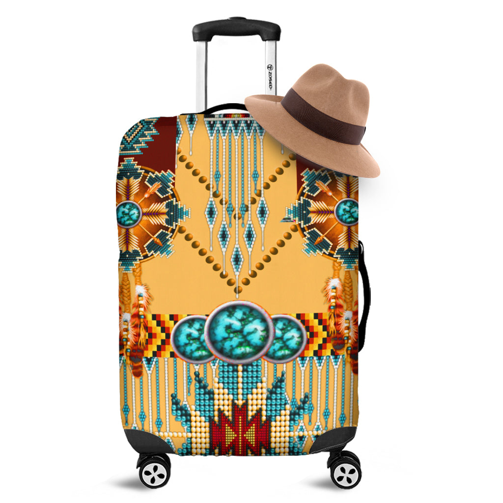 Native American Luggage Covers Dream Catchers Indigenous LT13 - Wonder Print Shop