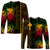 (Custom Personalised) Ethiopia Lion Reggae Long Sleeve Shirt Ethiopian Cross LT13 - Wonder Print Shop