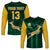 (Custom Text and Number) South Africa Rugby Long Sleeve Shirt Springboks King Protea Go Bokke LT13 - Wonder Print Shop