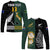 Custom Text and Number South Africa Protea and New Zealand Fern Long Sleeve Shirt Rugby Go Springboks vs All Black LT13 - Wonder Print Shop