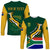 (Custom Personalised) South Africa Rugby Long Sleeve Shirt Springboks Champion Bokke African Pattern Go Bokke LT13 - Wonder Print Shop