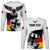 (Custom Personalised) Germany Long Sleeve Shirt Grunge Deutschland Flag and Eagle LT13 - Wonder Print Shop