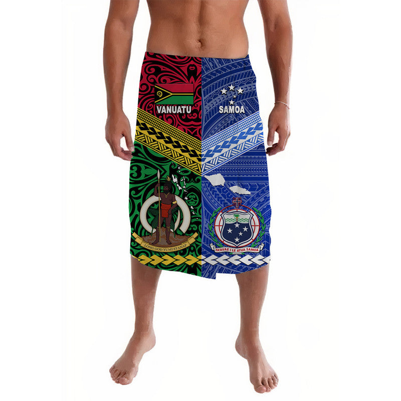 Samoa And Vanuatu Lavalava Together LT8 - Wonder Print Shop