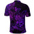 Leo Zodiac Polynesian Polo Shirt Unique Style Purple LT8 - Wonder Print Shop