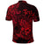 Custom Leo Zodiac Polynesian Polo Shirt Unique Style Red LT8 - Wonder Print Shop