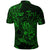 Custom Leo Zodiac Polynesian Polo Shirt Unique Style Green LT8 - Wonder Print Shop