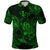 Custom Leo Zodiac Polynesian Polo Shirt Unique Style Green LT8 - Wonder Print Shop