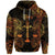 Custom Libra Zodiac Polynesian Hoodie Unique Style Gold LT8 - Wonder Print Shop