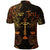 Custom Libra Zodiac Polynesian Polo Shirt Unique Style Gold LT8 - Wonder Print Shop