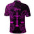 Libra Zodiac Polynesian Polo Shirt Unique Style Pink LT8 - Wonder Print Shop