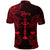 Libra Zodiac Polynesian Polo Shirt Unique Style Red LT8 - Wonder Print Shop