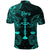 Libra Zodiac Polynesian Polo Shirt Unique Style Turquoise LT8 - Wonder Print Shop