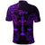 Libra Zodiac Polynesian Polo Shirt Unique Style Purple LT8 - Wonder Print Shop