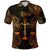 Custom Libra Zodiac Polynesian Polo Shirt Unique Style Gold LT8 - Wonder Print Shop