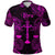 Libra Zodiac Polynesian Polo Shirt Unique Style Pink LT8 - Wonder Print Shop