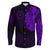 Viking Clothing Viking Odin Raven Tattoo Style Purple Version Kimono RLT12 - Wonder Print Shop