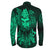 Viking Clothing Viking Odin Raven Tattoo Style Green Version Kimono RLT12 - Wonder Print Shop