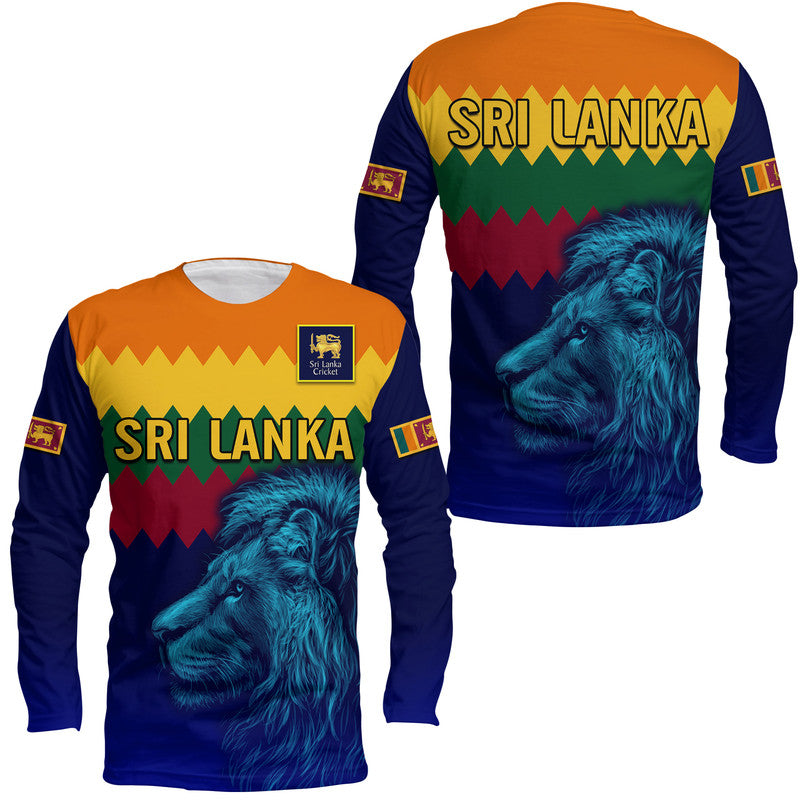 Sri Lanka The Lions Cricket Long Sleeve Shirt - Wonder Print Shop