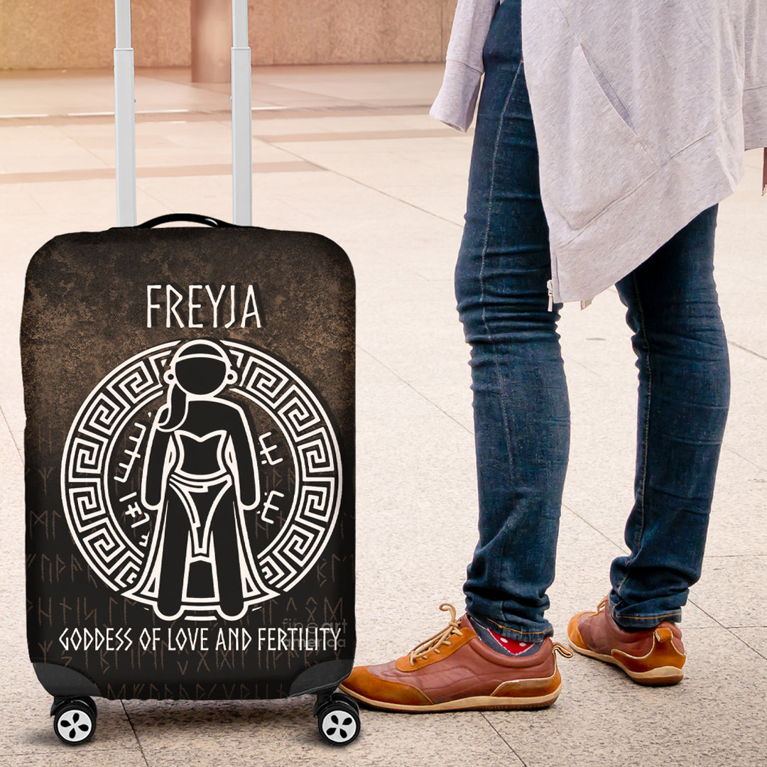 Wonder Print Shop Luggage Covers - Freyja the Goddess of Love and Fertility Luggage Covers RLT12 - Wonder Print Shop