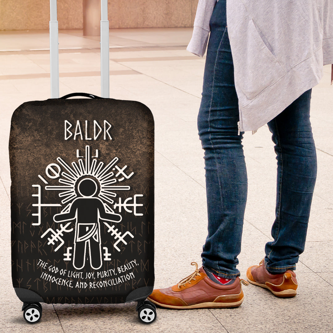 Wonder Print Shop Luggage Covers - Baldr God Luggage Covers RLT12 - Wonder Print Shop