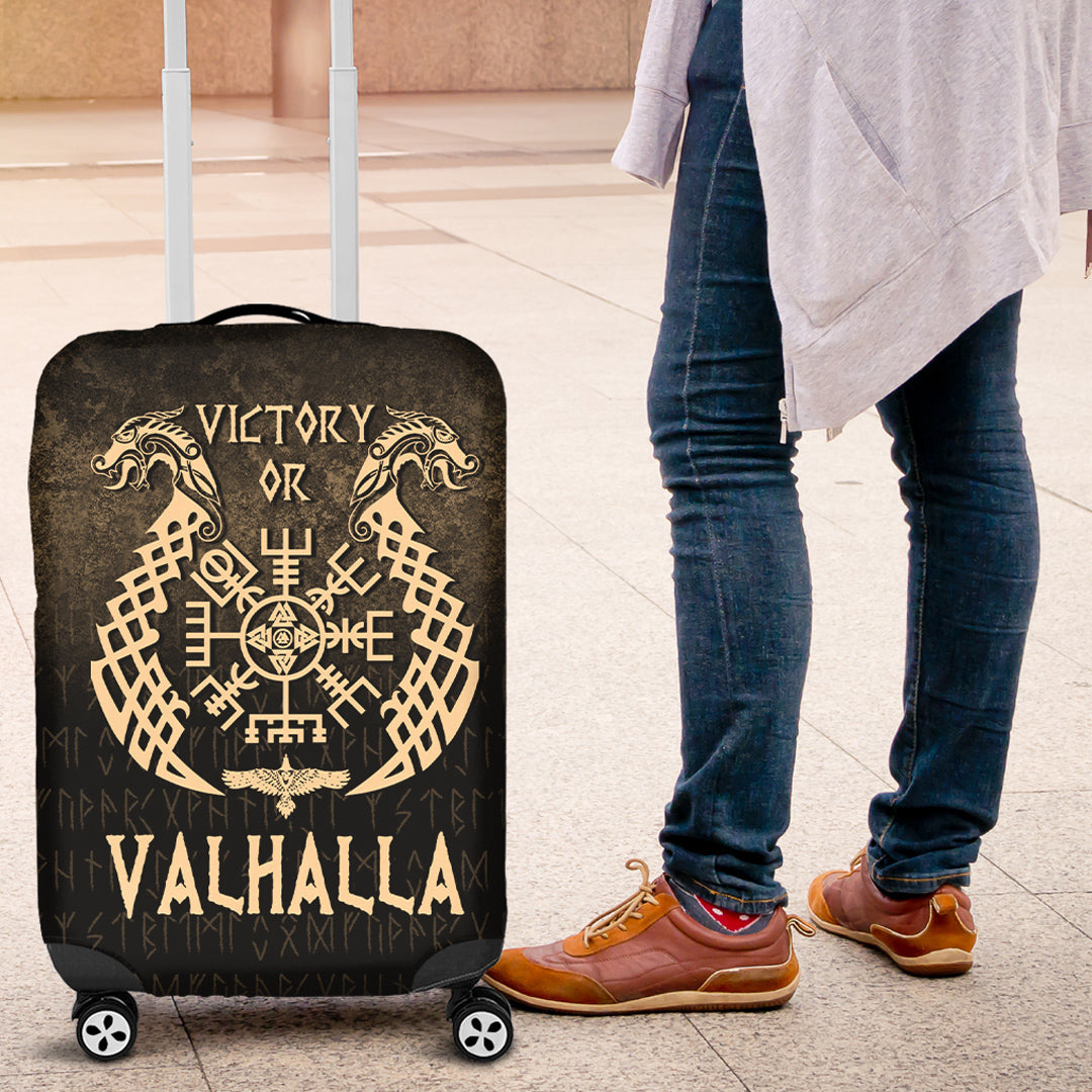 Wonder Print Shop Luggage Covers - Victory or Valhalla - Gold Version Luggage Covers RLT12 - Wonder Print Shop