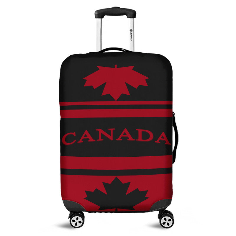 canada-hockey-luggage-cover-maple-leaf-no2