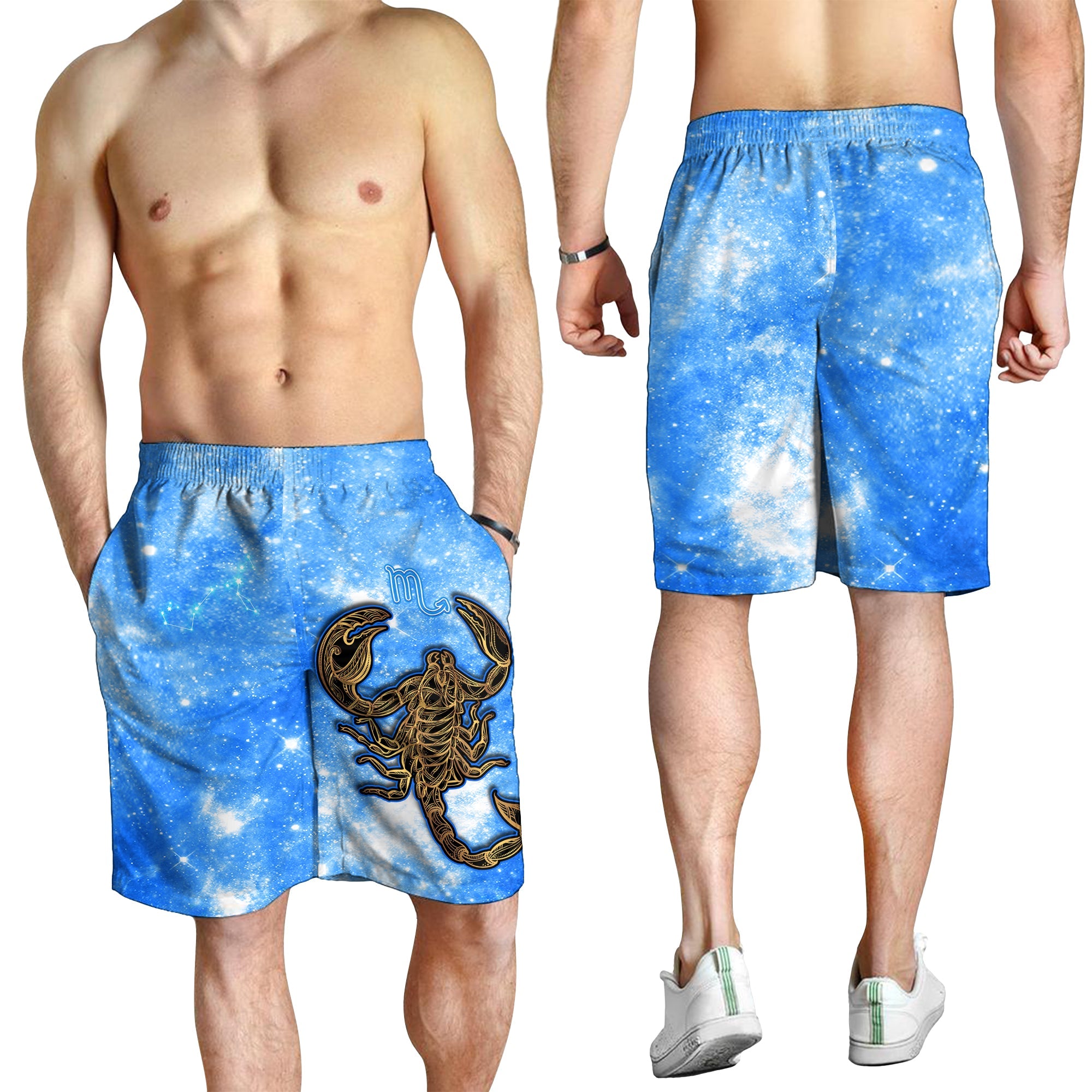 scorpio-astrological-men-shorts-distinctive-style-zodiac-galaxy