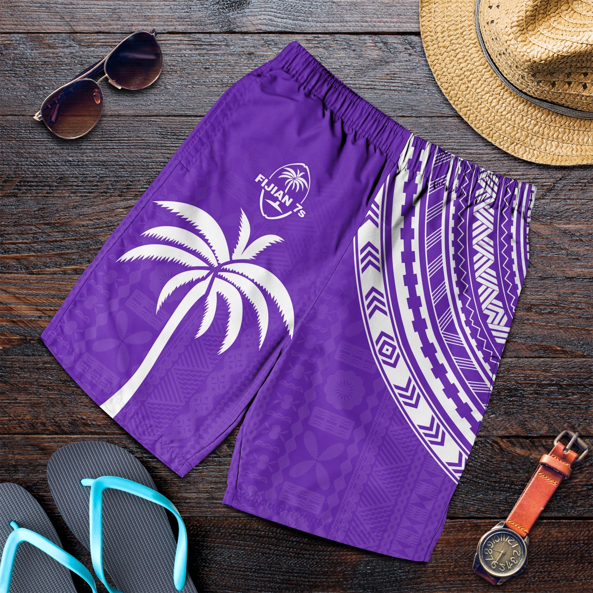 fiji-rugby-sevens-men-shorts-fijian-7s-tapa-polynesian-purple