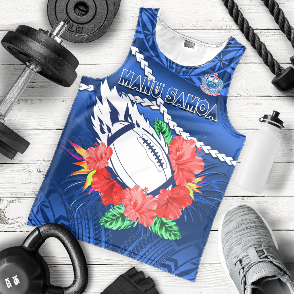 custom-text-and-number-samoa-rugby-men-tank-top-manu-samoa-polynesian-hibiscus-blue-style