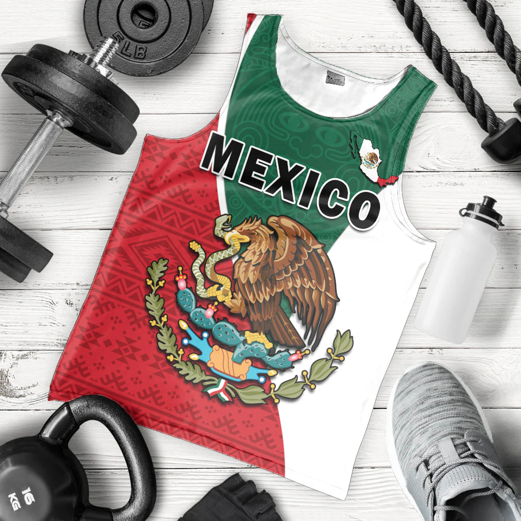 custom-text-and-number-mexico-men-tank-top-mexican-aztec-pattern