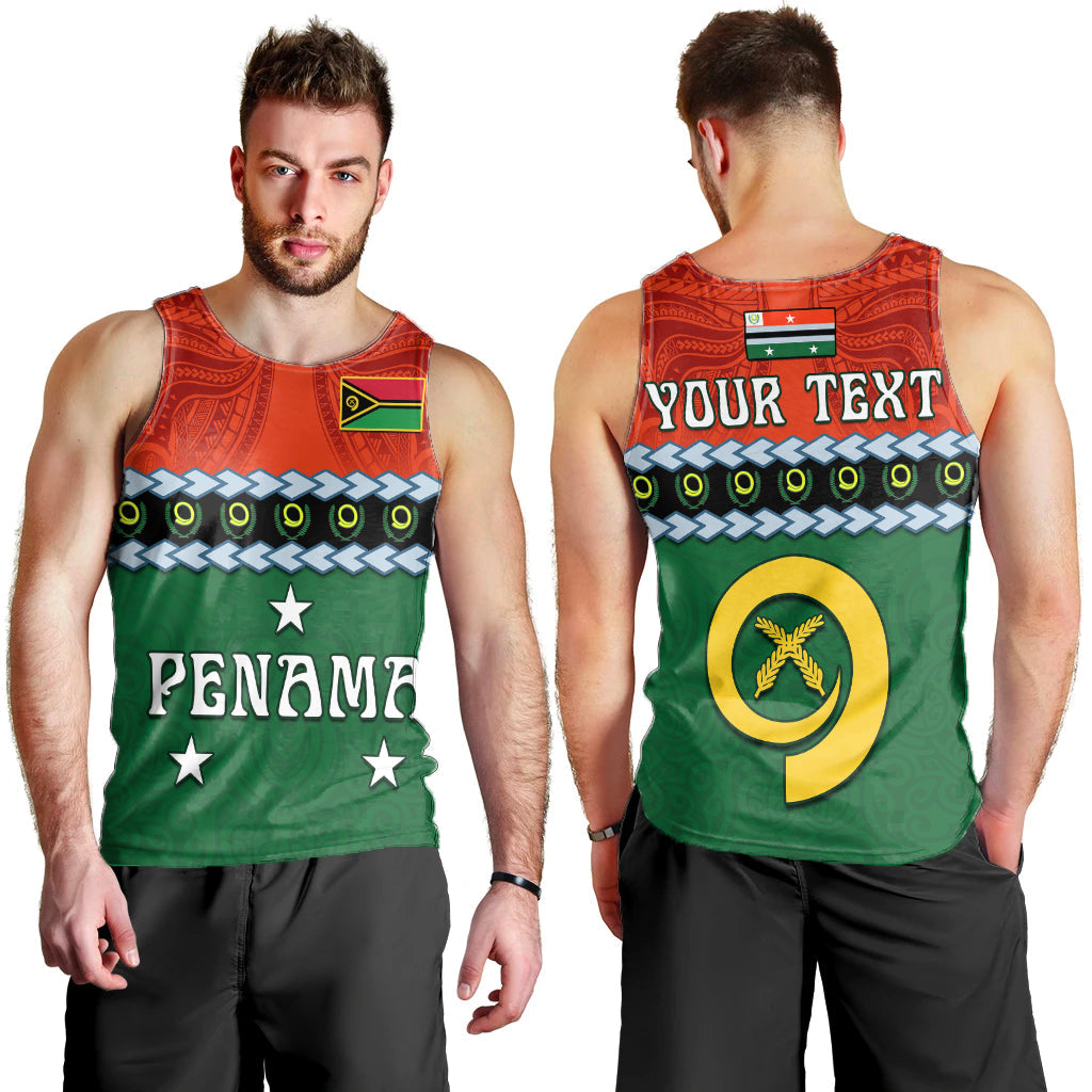 custom-personalised-penama-province-men-tank-top-vanuatu-pig-tusk-polynesian-flag-style