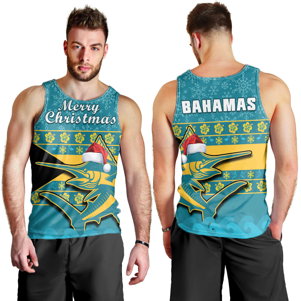 bahamas-men-tank-top-bahamian-blue-marlin-merry-chirstmas