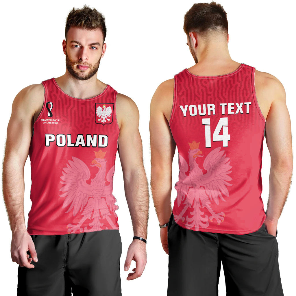 custom-text-and-number-poland-football-men-tank-top-polska-world-cup-2022-red