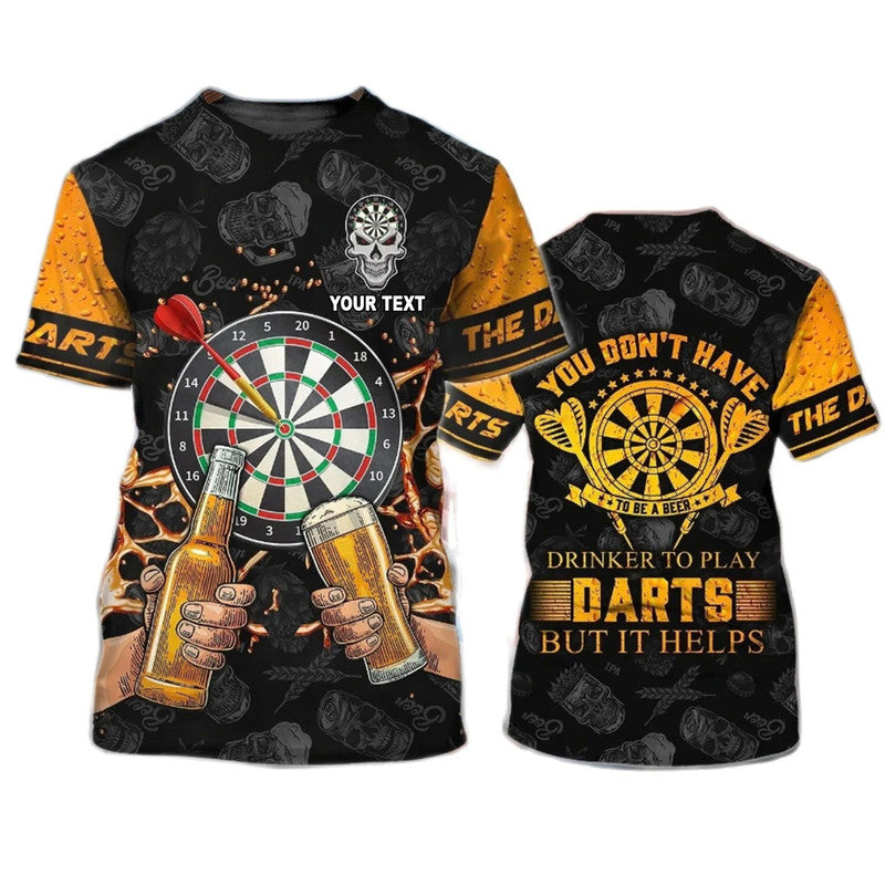 custom-personalised-darts-and-beer-t-shirt-skull-patterns-no1