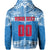 Custom Personalised And Number Toa Samoa Rugby Hoodie Blue Sky LT6 - Wonder Print Shop