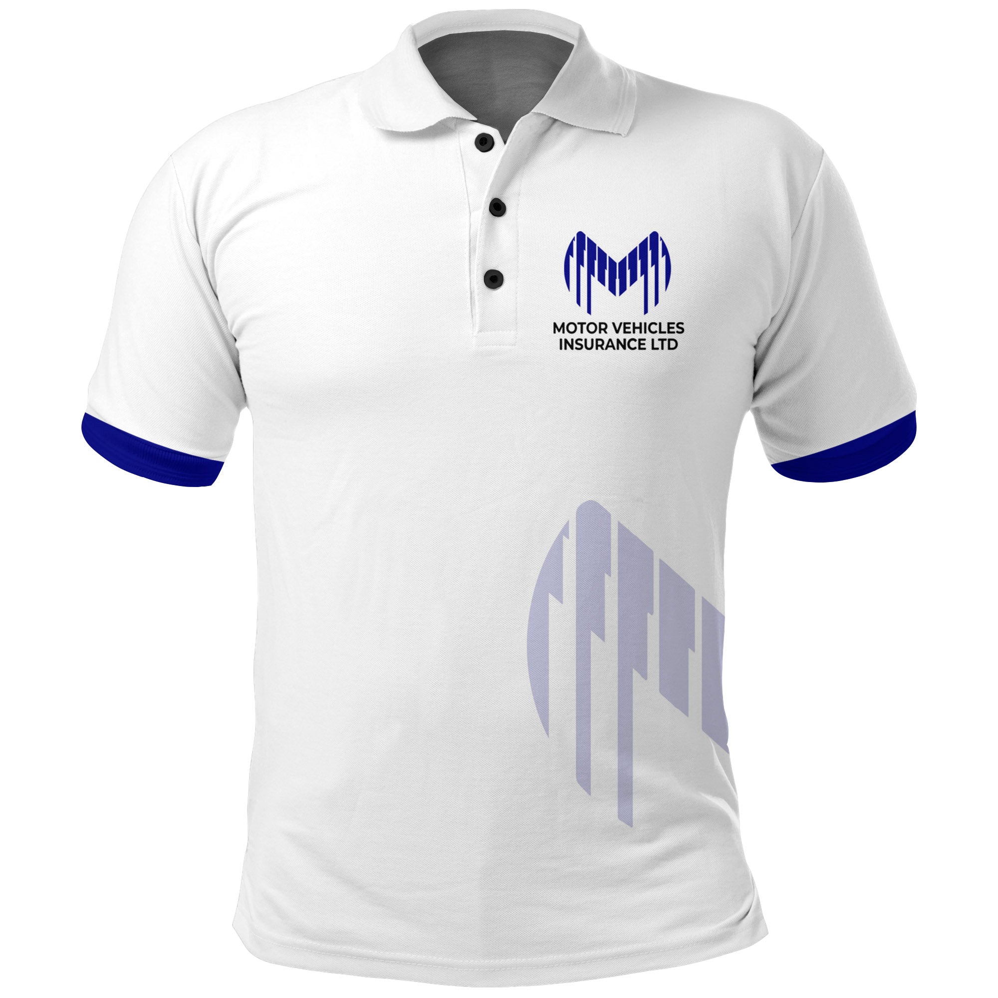 Custom MVIL Team White Men Polo Shirt Version 1 LT12 - Wonder Print Shop