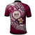 Custom Hawaii Polo Shirt Farrington High School Maroon Polynesian Patterns LT10 - Wonder Print Shop