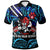 Custom Hawaii Polo Shirt Keaau High School Cougars with Polynesian Patterns Galaxy LT10 - Wonder Print Shop