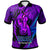 Custom Hawaii Polynesian Polo Shirt Pearl City High School Horse and Thunder with Tribal Pattern LT10 - Wonder Print Shop