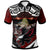 Custom Hawaii Polo Shirt Kalani High School Red Falcon Polynesian Pattern Apparel LT10 - Wonder Print Shop