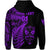 Custom New Zealand Haka Rugby Maori Zip Hoodie Silver Fern Vibes Purple LT8 - Wonder Print Shop