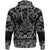 Viking Hoodie Magic Fairyland Crow From Ancient Celtic Legend with Bandana Paisley Style RLT12 - Wonder Print Shop