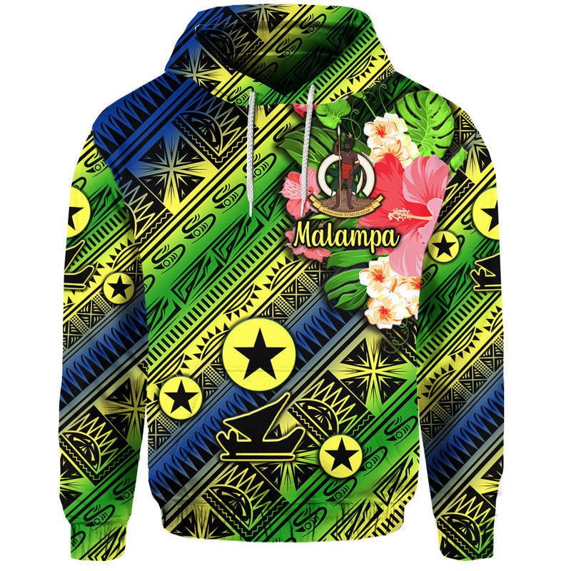 Custom Vanuatu Malampa Hoodie Independence Be Proud LT8 - Wonder Print Shop