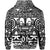 Custom Marquesas Islands Zip Hoodie Marquesan Tattoo Simple Style Black LT8 - Wonder Print Shop